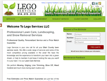 Tablet Screenshot of legoservices.com